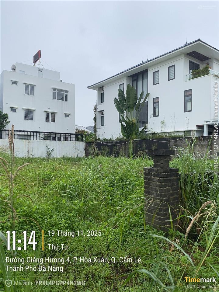 Bán lô đất euro villa 2, đường giáng hương 4