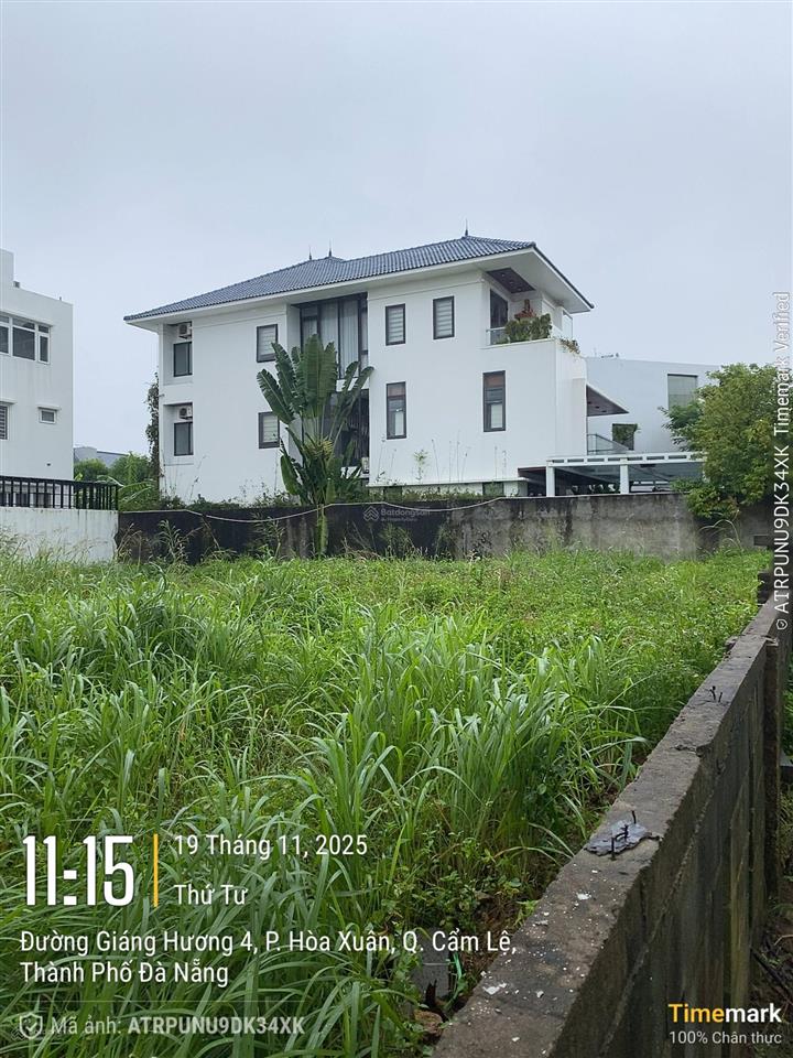 Bán lô đất euro villa 2, đường giáng hương 4