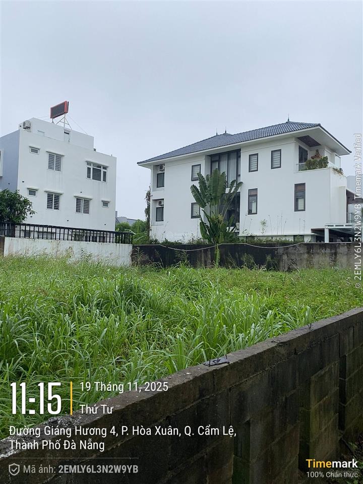 Bán lô đất euro villa 2, đường giáng hương 4