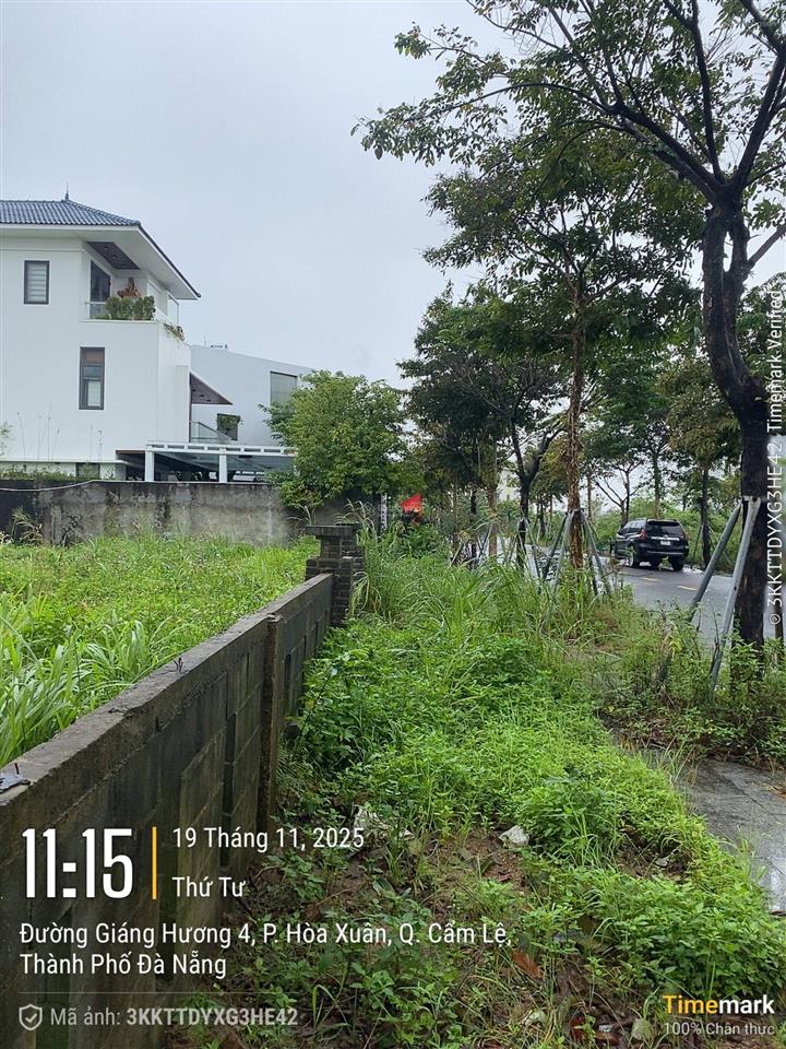 Bán lô đất euro villa 2, đường giáng hương 4
