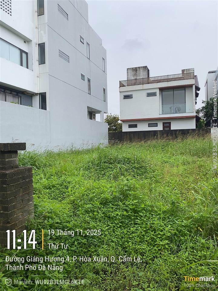 Bán lô đất euro villa 2, đường giáng hương 4