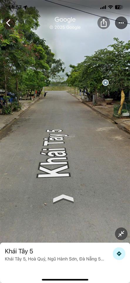 Bán lô đất đẹp đường khái tây 5 hòa quý, ngũ hành sơn đà nẵng