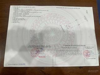Cặp nguyễn xiển gần trần quốc hoàn, gần bãi tắm, 210m2 giá 1x tỷ.