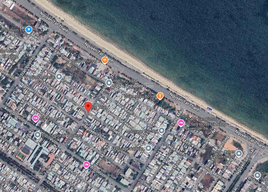 Bán đất lê thiệt gần sát biển nguyễn tất thành, trung tâm liên chiểu. mua ở hoặc đầu tư