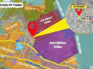 Đất nền đối khu công nghiệp vinfast và formusa giá cực sốc