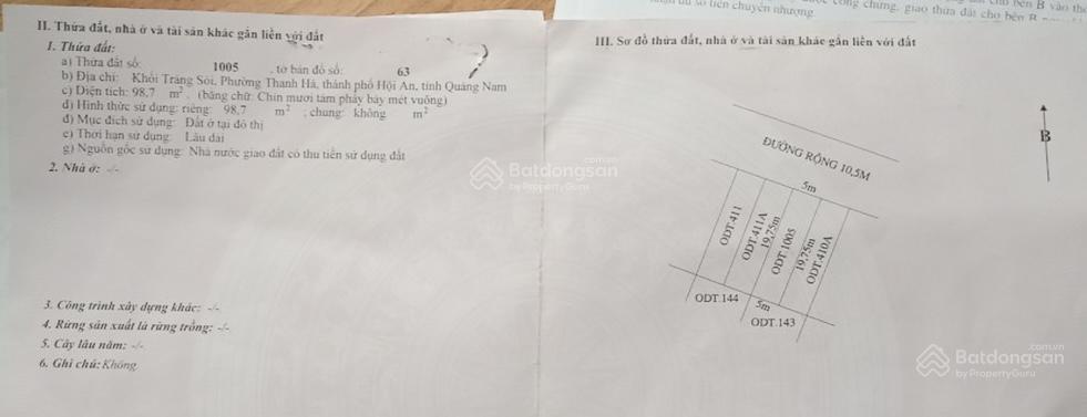 Tìm đâu ra lô đất hội an chỉ 1,9 tỷ gần 100m chủ cách phố cổ 10p chạy xe