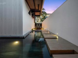 Villa mặt tiền lý tử tấn full nội thất có hồ bơi  dt 180m ngang 10m  gọi đàm tiến