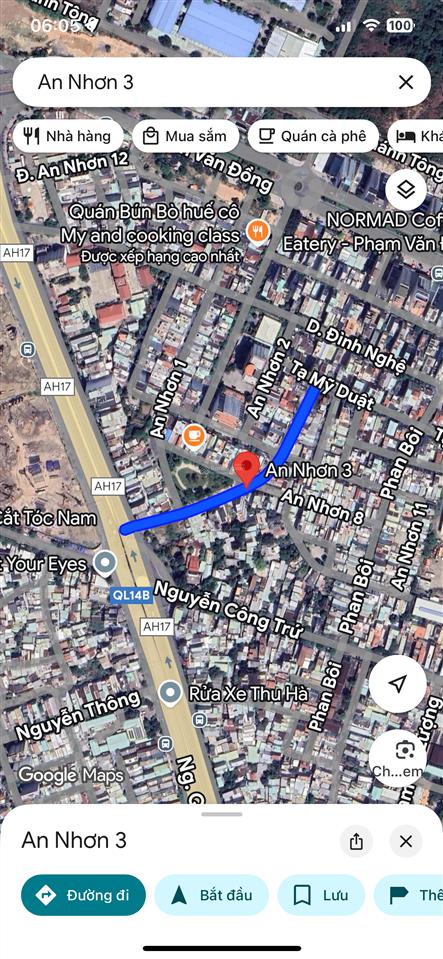 Bán lô góc 2 mặt tiền an nhơn 3 đang cho thuê 105 tr/tháng gọi đàm tiến
