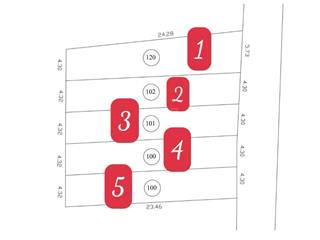 Bán cụm đất 526m ngang 23m có bán lẻ  gọi đàm tiến