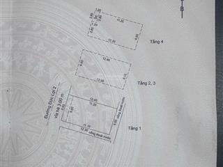 Bán nhà 3 mặt thoáng mặt tiền đường đức lợi 2 gần công viên dt 82m ngang 6.6m gọi đàm tiến