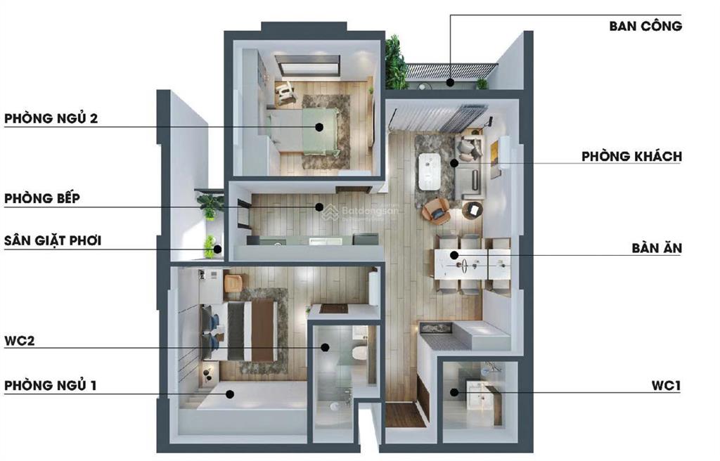 Độc quyền căn 2pn mia center point view biển, tầng cao, đẹp thoáng hàng hiếm. cđt 0972 700 ***