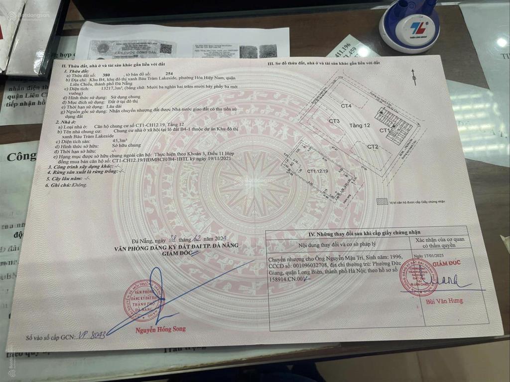 Ở xa không sử dụng bán căn hộ 46m2 chung cư ori garden, giá 1.6 tỷ, sổ hồng công chứng ngay