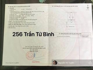Bán lô trần tử bình  đường 10m5  hoà xuân