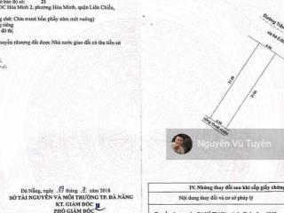 Bán đất đường 10m5 đường trần nguyên đán liên chiểu  đà nẵng