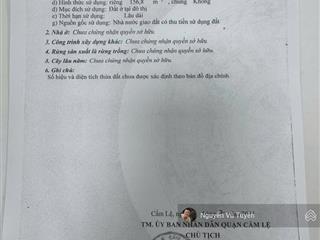 Bán đất đường đoàn hữu trưng tặng kho  thanh khê đà nẵng