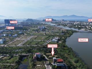 Bán lô biệt thự fpt city đà nẵng, view sông cổ cò, trực diện sân golf brg, chỉ 65 tr/m2