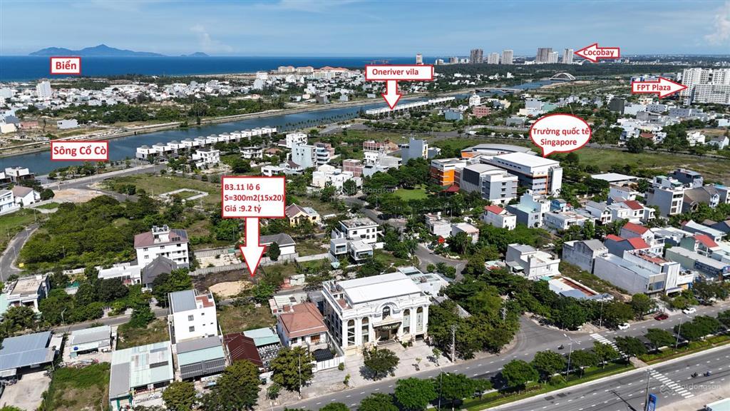 Bán đất biệt thự nguyễn phan chánh khu phú mỹ an sát one river, giá rẻ nhất phường chỉ 31,5 tr/m2