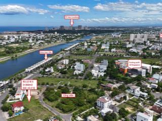 Bán đất biệt thự vùng trung 1 đối diện công viên phú mỹ an, cạnh biệt thự one river giá 33tr/m2