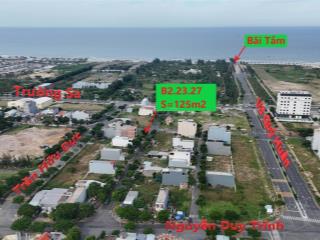 Bán lô góc thông biển võ văn đồng và phan đình thông nhìn ra bãi biển, khu tân trà.