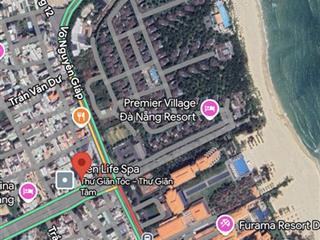 Bán đất mt hồ xuân hương thông bãi tắm, cách mt võ nguyên giáp 40m. dt 800 m2 giá đầu tư