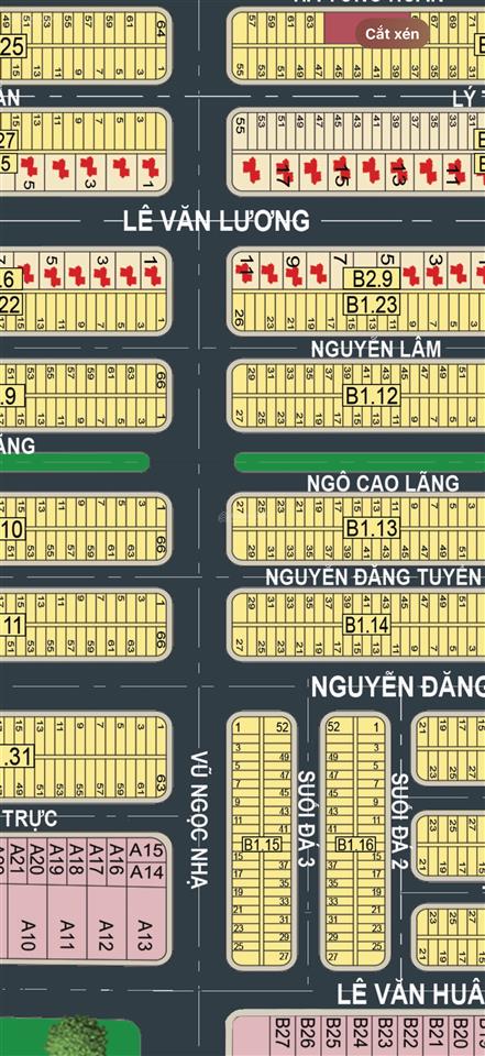Bán đất đường vũ ngọc nhạ 2 mặt tiền