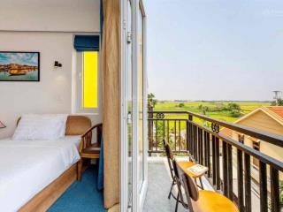 Hội an, villa view lúa, góc 3 mặt tiền thoáng mát. dòng tiền kinh doanh tốt