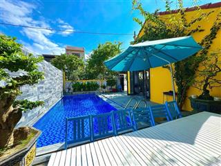 Hội an, villa 2 tầng gần biển an bàng, sẵn dòng tiền khai thác. giá 9.x tỷ