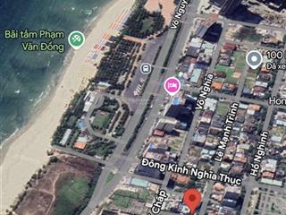 Góc 2 mặt tiền đường lê mạnh trinh và phước trường 8, ngay biển phạm văn đồng