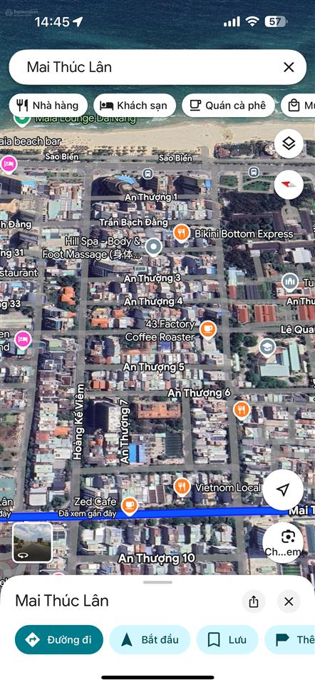 Mặt tiền mai thúc lân, phố tây an thượng. vị trí đẹp nhất đường