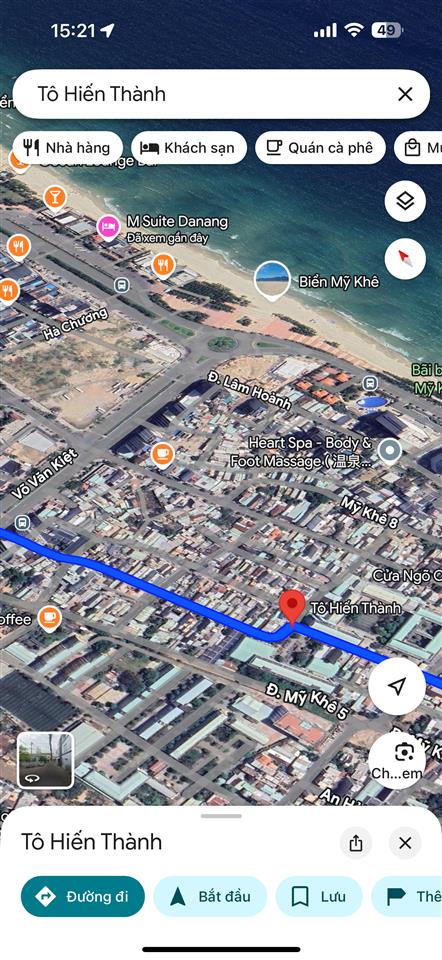 Mặt tiền đường tô hiến thành gần võ văn kiệt