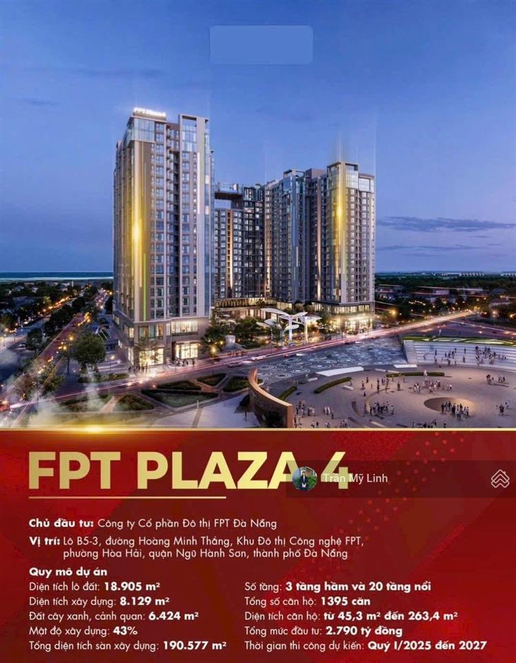 Chính thức ra mắt căn hộ chung cư fpt plaza 4  từ cđt fpt trong tháng này