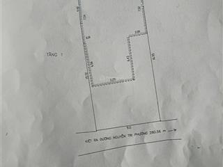 Bán đất kiệt 3m5 đặng thuỳ trâm, 191m2, ngang 9,11m tiện xây căn hộ. giá rẻ chỉ 8,2 tỷ