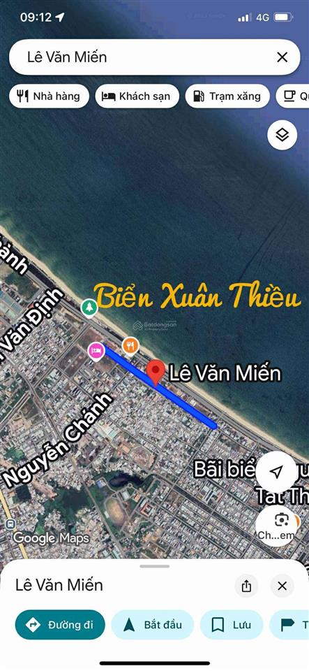 Đất xây căn hộ, biển xuân thiều, khu vực xây đảo nhân tạo, cập nhật tháng 7/2025 mới nhất