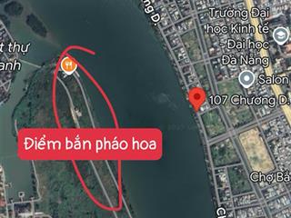 Duy nhất 1 lô 100m2 đường chương dương đ/diện khán đài pháo hoa mới. nhỉnh 17 tỷ