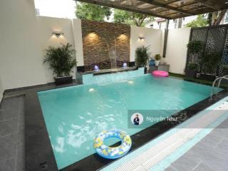 Villa góc 2 mặt tiền nam việt á  diện tích khủng 198m2  có hồ bơi riêng  giá chỉ 23 tỷ tl tốt