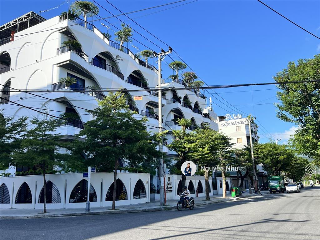 Bán lô đất hồ hán thương sơn trà sát góc ngã tư  trục 15m thông trần hưng đạo 100m2 ngang 5m.