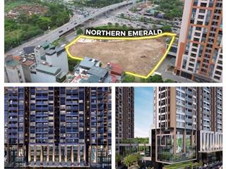 Chính thức booking dự án northern emerald đàm quang trung đối diện eon long biên veaw sông hồng