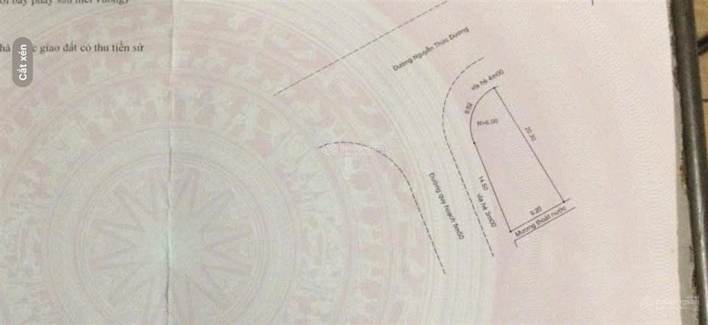 Lô góc nguyễn thức đường giá tốt nhất chủ cần tiền bán nhanh (nở hậu 9m2) đẹp tuyệt vời