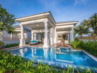 Chủ nhà định cư mỹ cần chuyển nhượng căn biệt thự vinpearl bãi dài sổ đỏ 360m2 full giá 7.5 tỷ