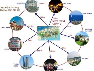 Bán đất mặt tiền trịnh lỗi 7m5 khu nam việt á ven sông hàn