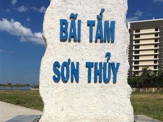 Rẻ nhất thị trường  lô đất biển thuỷ sơn 4  ngay bãi tắm sơn thuỷ + trần quốc hoàn  chỉ 6 tỷ.