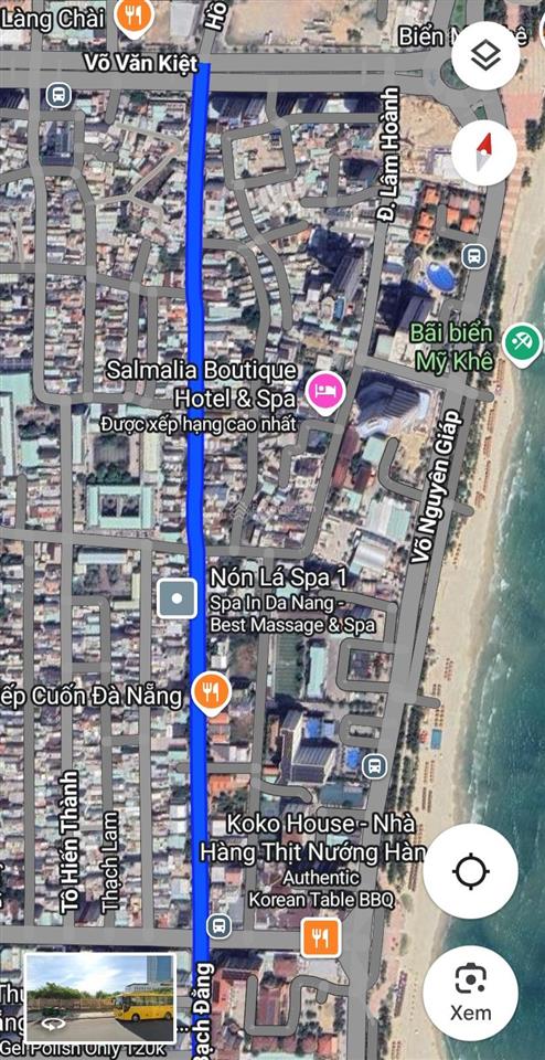 Bán lô đất mt trần bạch đằng sát nguyễn văn thoại