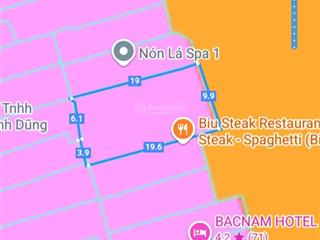 Bán lô đất 193m2 mt trần bạch đằng sát nguyễn văn thoại, lâm hoành