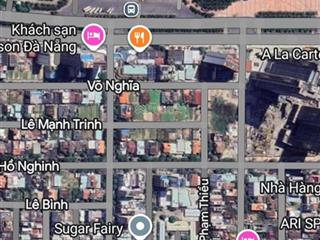 Bán lô đất 240m2 mt chính hữu ngay loseby. trung tâm bãi tắm phạm văn đồng