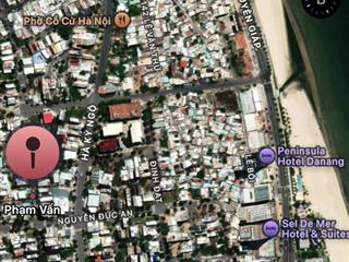 Hàng hiếm! bán cặp đất đường 7m5 mt phạm vấn khu biển mỹ khê