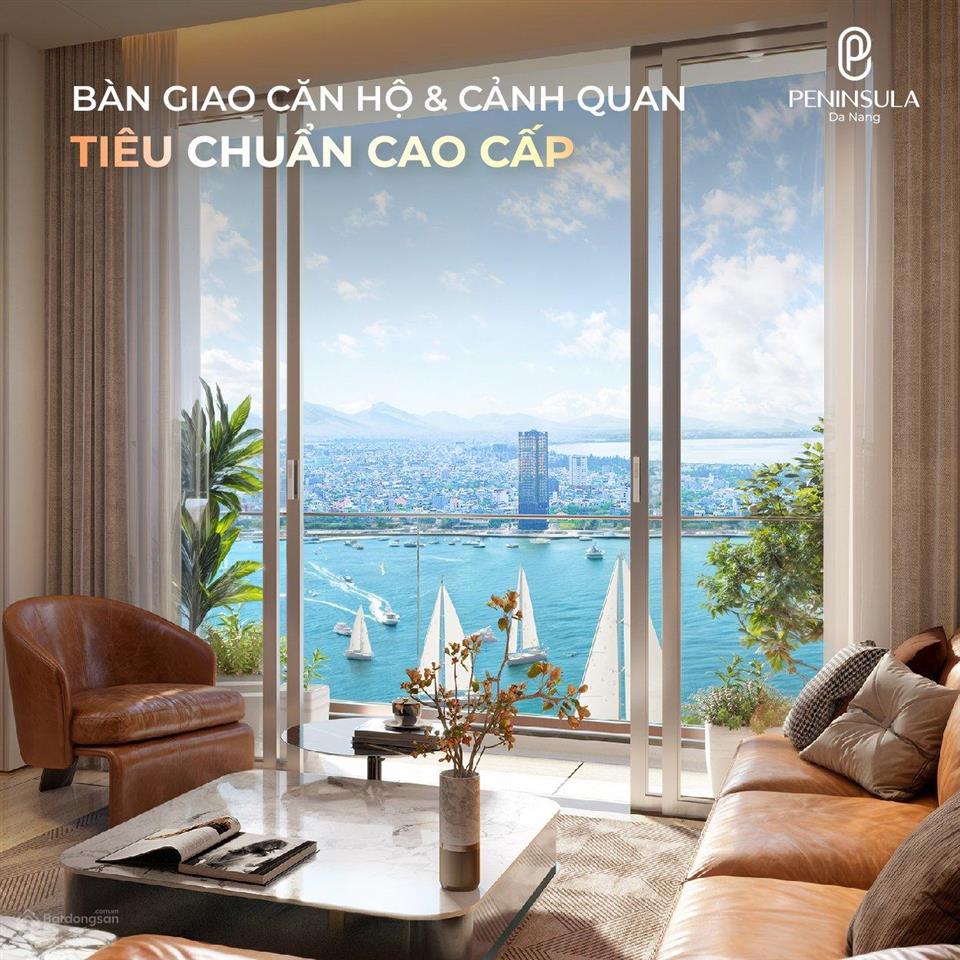 [hàng hiếm] căn 2pn view sông hàn + pháo hoa  diện tích 62,7m2 giá tốt nhất tòa căn hộ peninsula