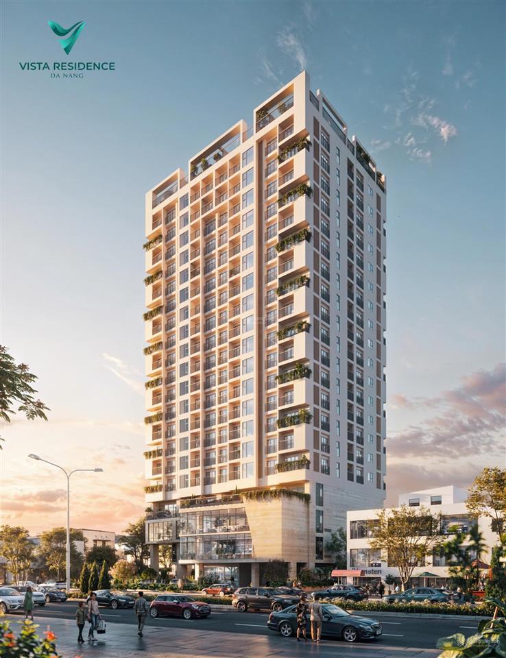 Căn góc đa view tòa căn hộ vista tầng 10  dt 76m2, view pháo hoa, sông hàn, đà nẵng downtown