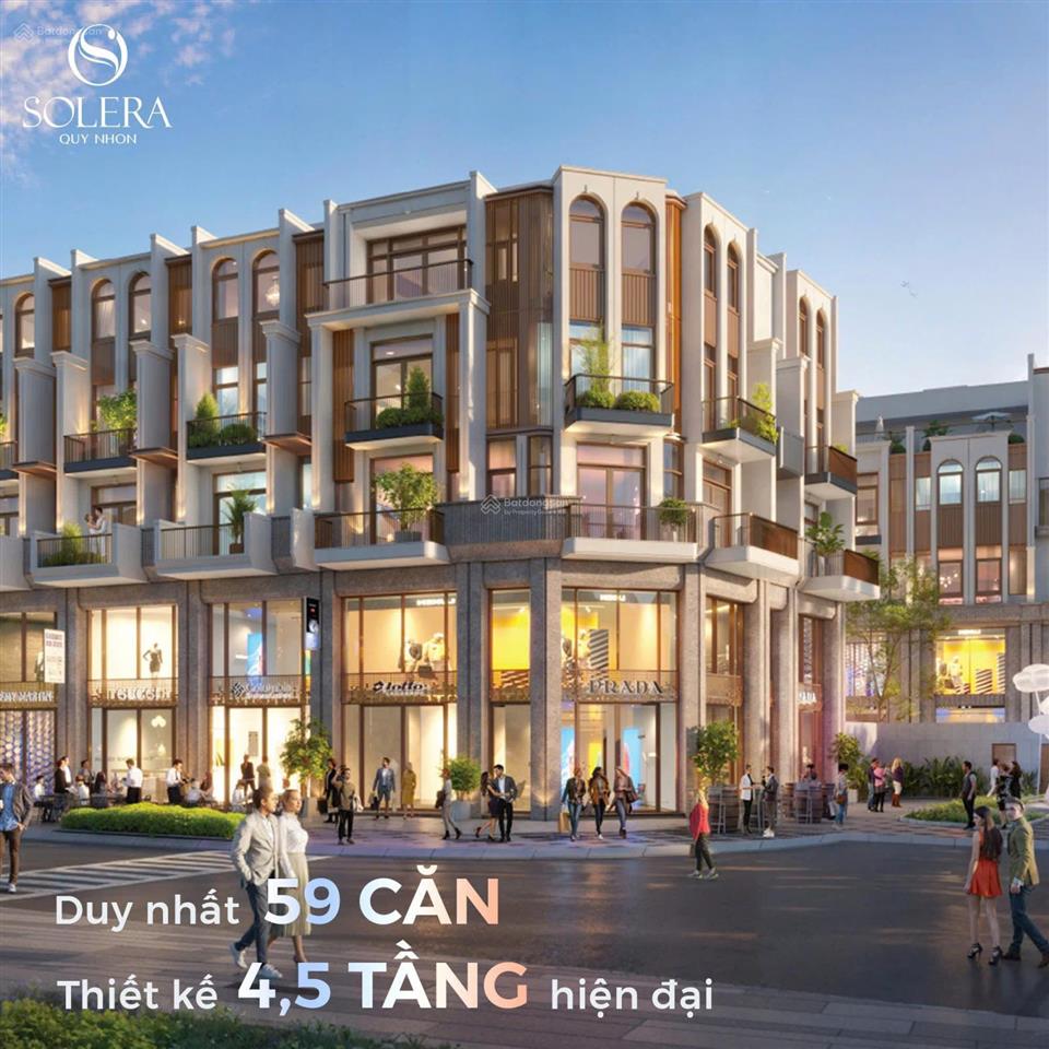 Sở hũu nhà phố kinh doanh 4,5 tầng mt đường long vân  long mỹ, tp quy nhơn rộng 42m dk 4,6 tỷ/căn