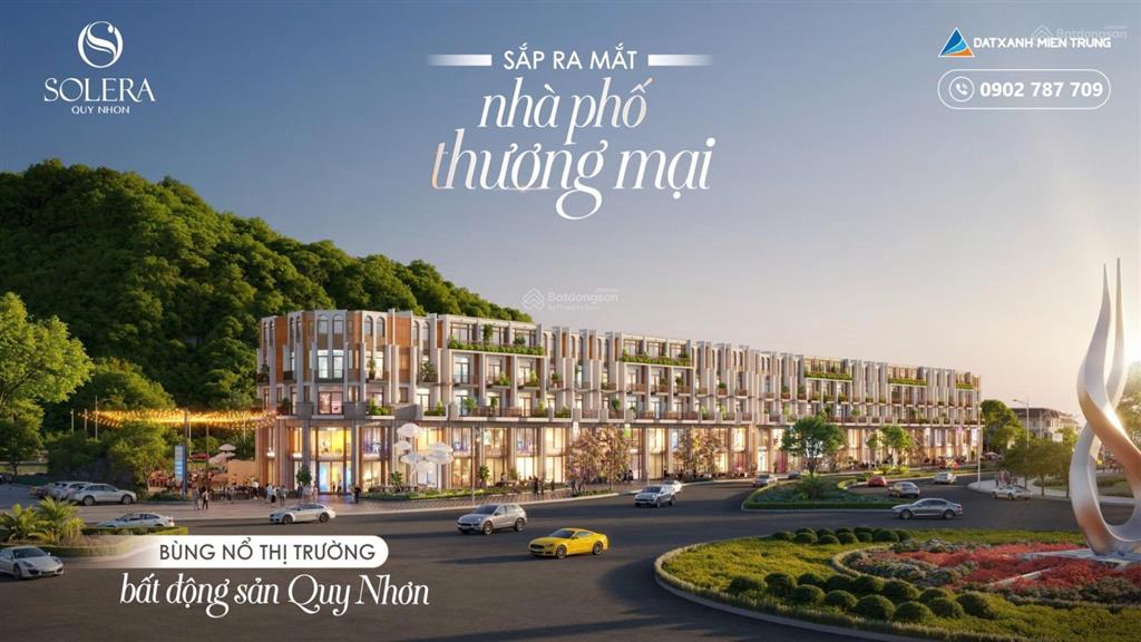 Sở hũu nhà phố kinh doanh 4,5 tầng mt đường long vân  long mỹ, tp quy nhơn rộng 42m dk 4,6 tỷ/căn