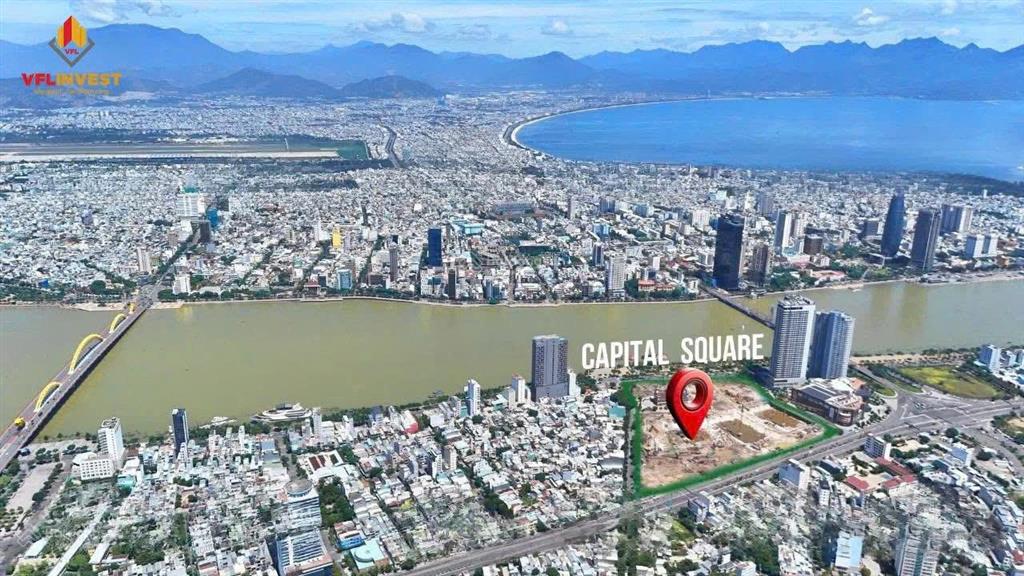 Căn hộ capital square view trực diện sông hàn  cạnh tttm vincom, mở bán gđ1 giá cđt